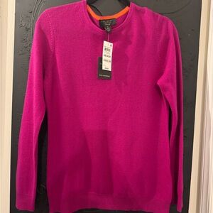 Charter Club Fuchsia Crewneck Sweater